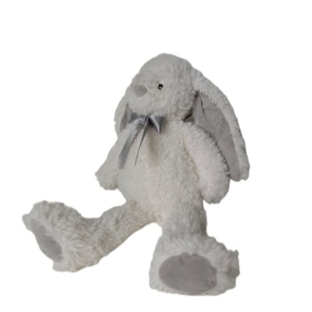 Kellybaby 16" Cuddle long legs  Bunny with rattle plush Stuffed Animal *